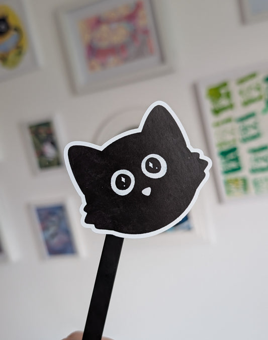 Black Cat Sticker