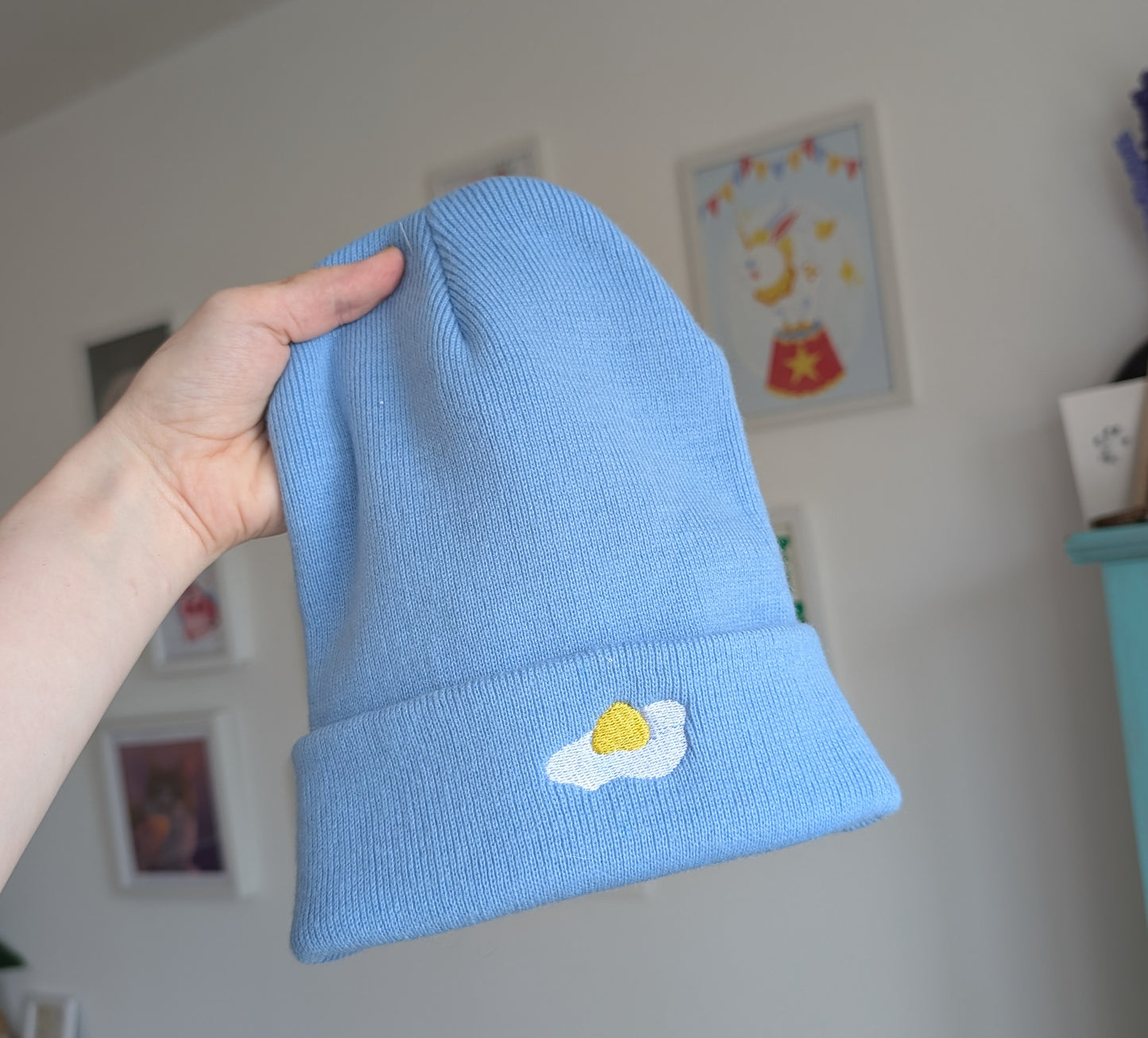 Fried Egg Beanie