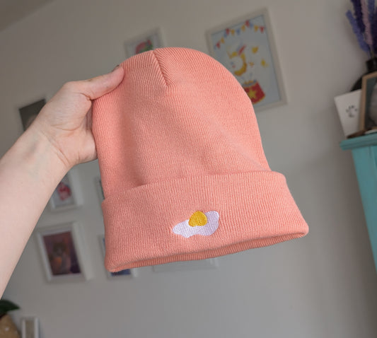 Fried Egg Beanie