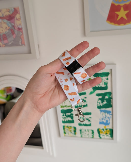 Pasta Lanyard
