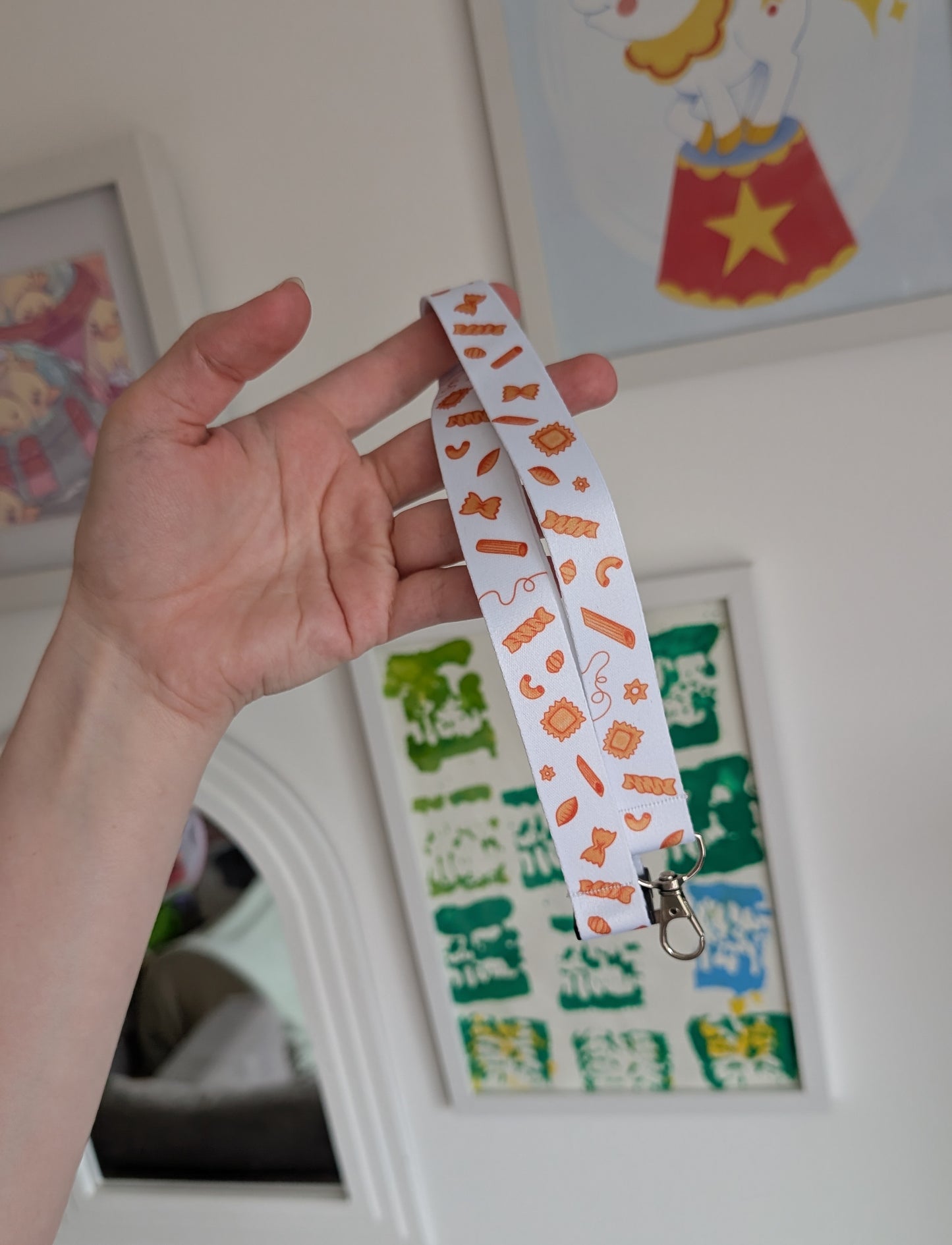 Pasta Lanyard