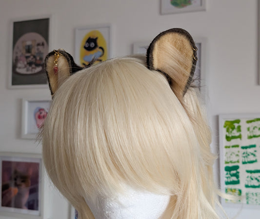 Blonde and Brown Bear/Mouse Ears