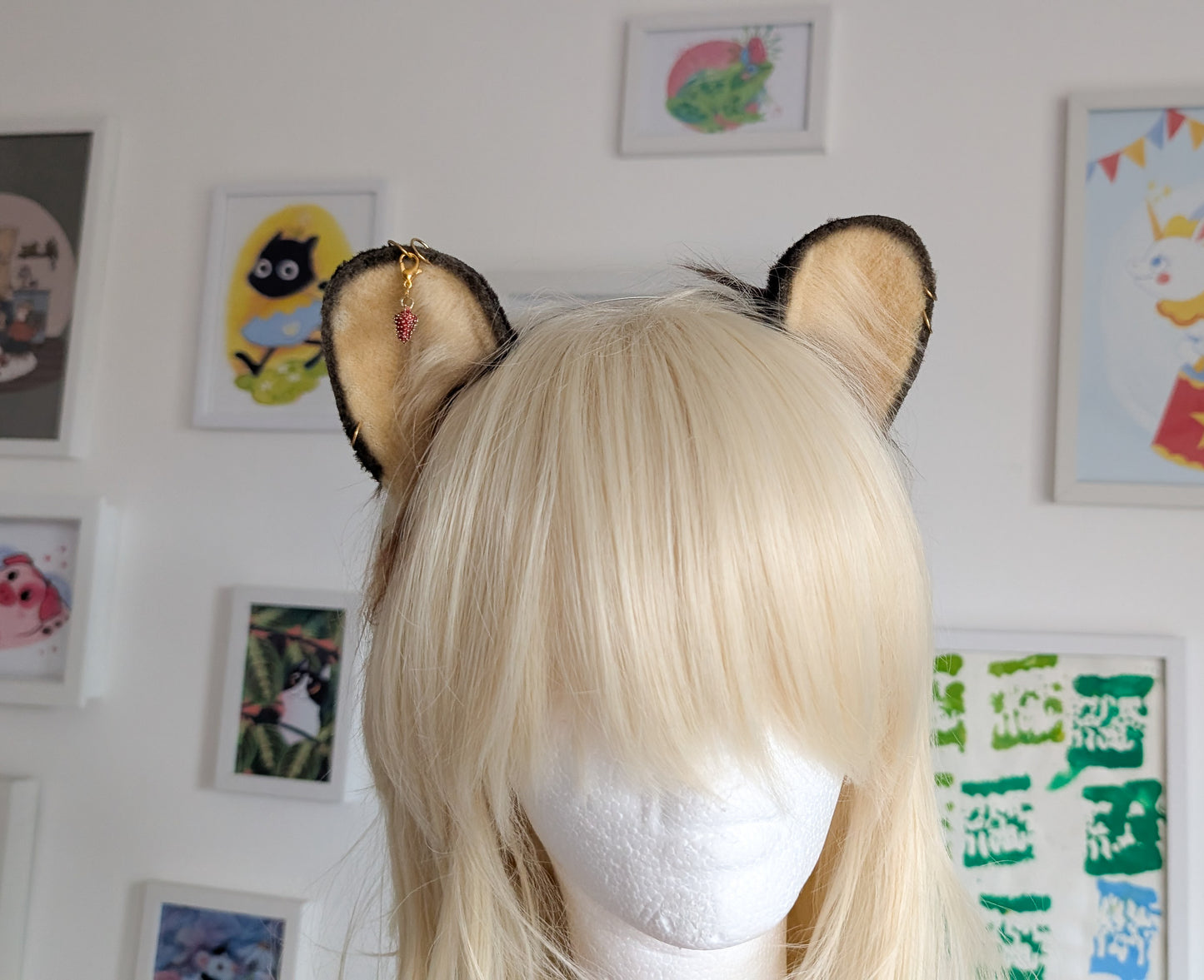Blonde and Brown Bear/Mouse Ears