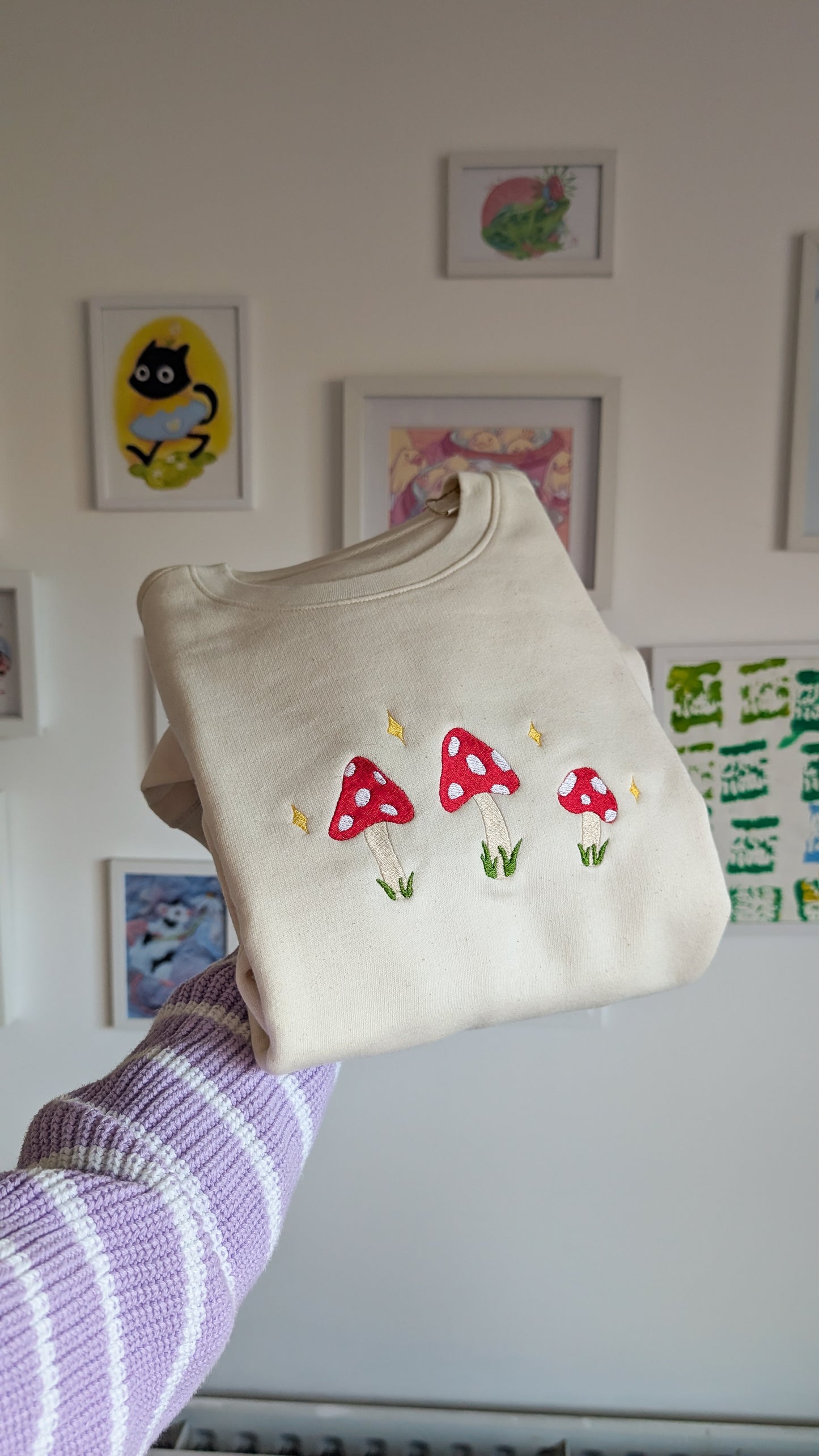 Mushroom Cottage Sweatshirt