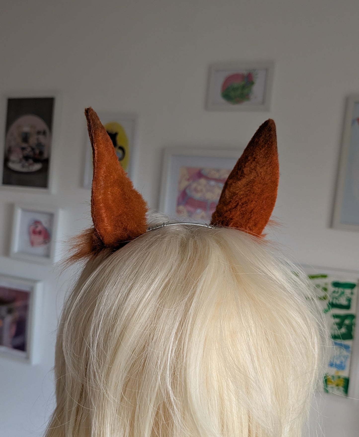 Amber/ Ginger Cosplay Horse Ears