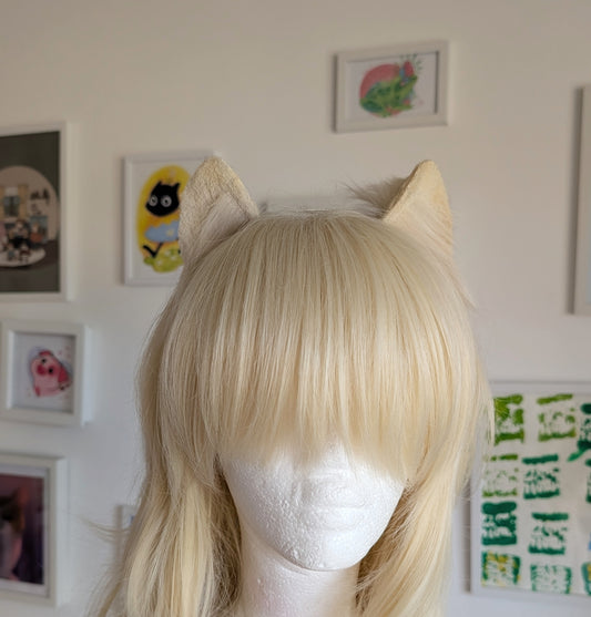 Light Blonde Mini Kitten Ears