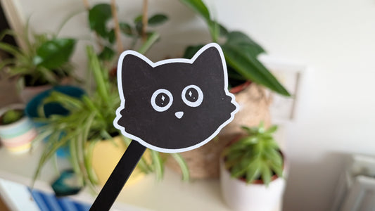 Black Cat Sticker