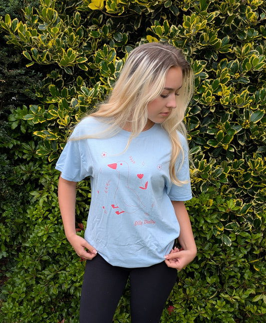 Dilly Dally Goose T shirt