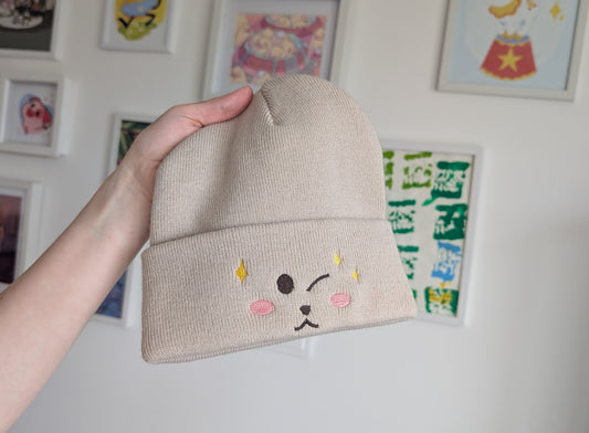 Cute Cat Face Beanie