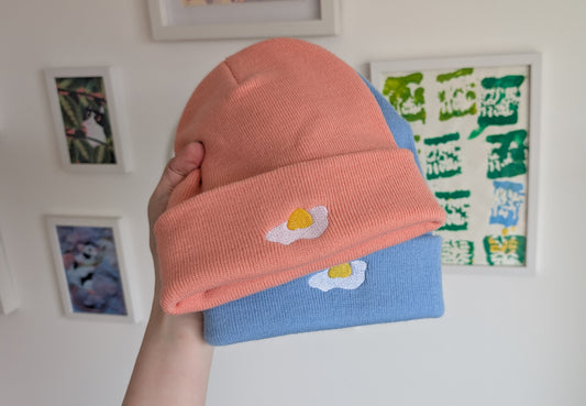 Fried Egg Beanie