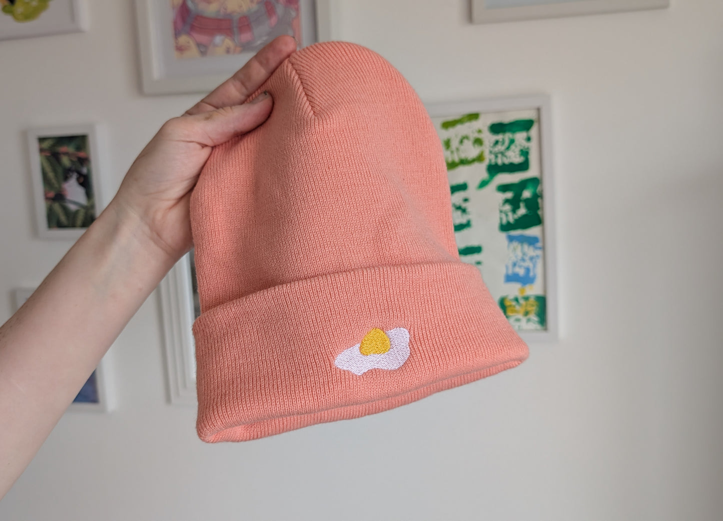 Fried Egg Beanie