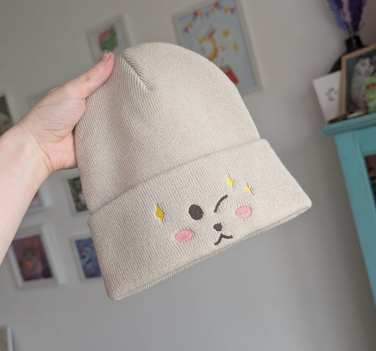 Cute Cat Face Beanie