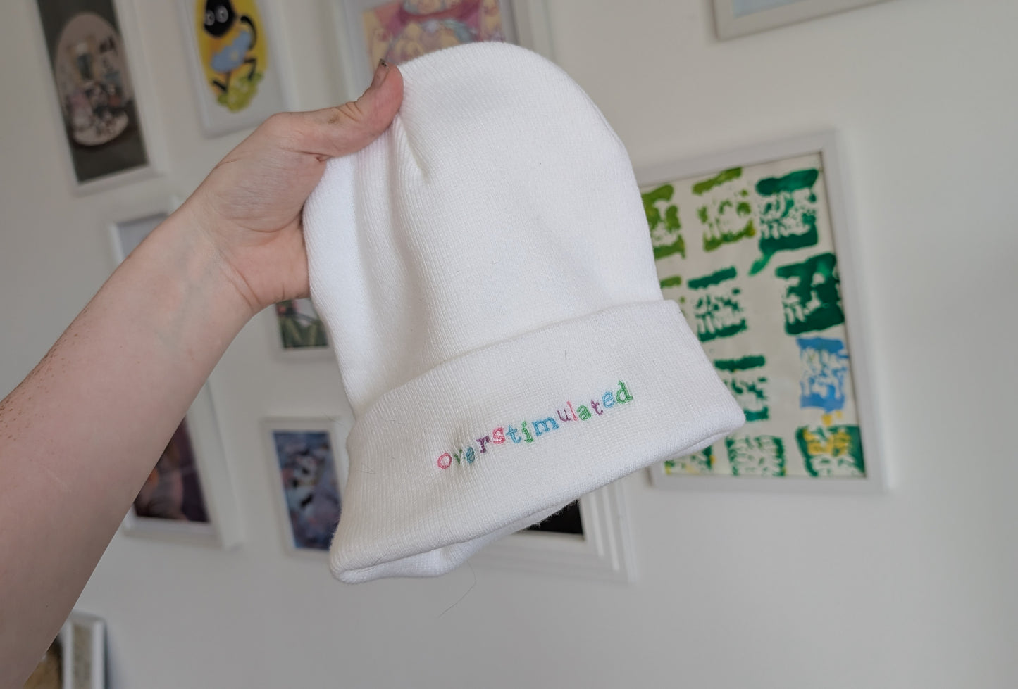 Overstimulated Beanie Hat