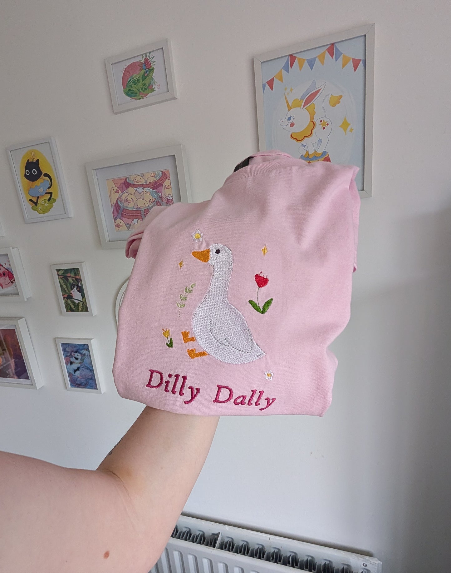 Silly Goose Pink T shirt