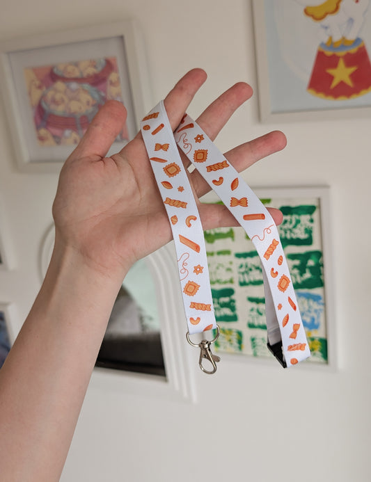 Pasta Lanyard