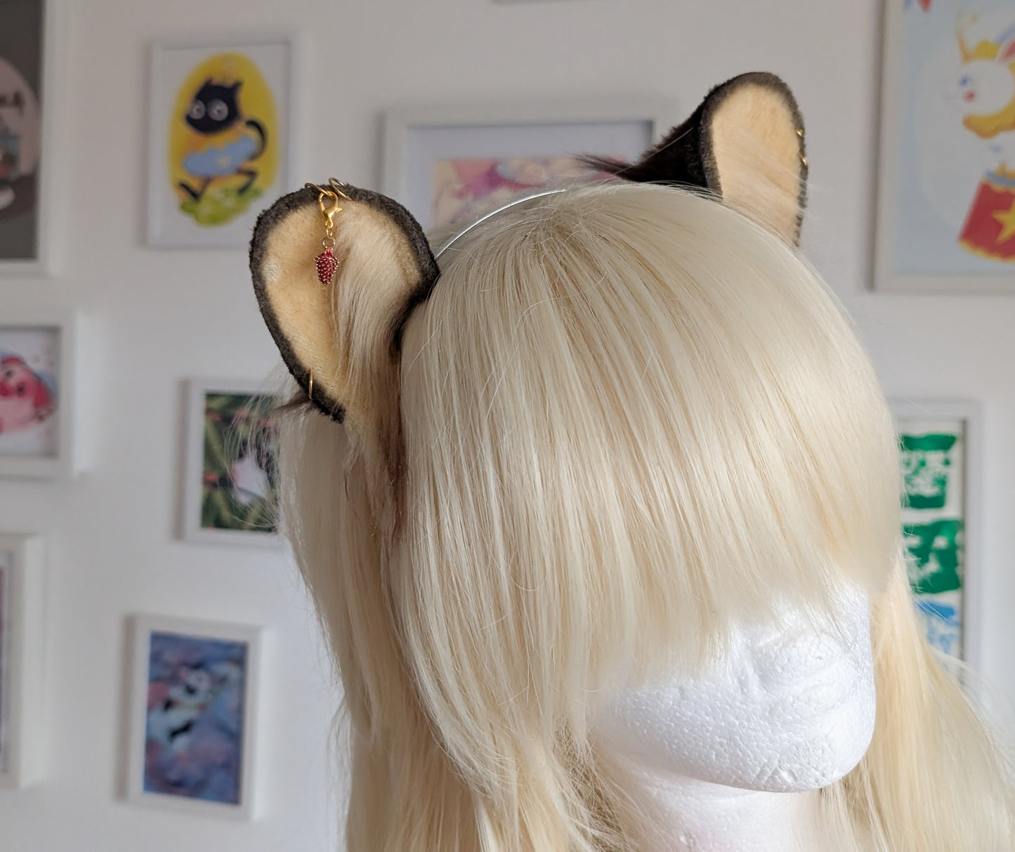 Blonde and Brown Bear/Mouse Ears