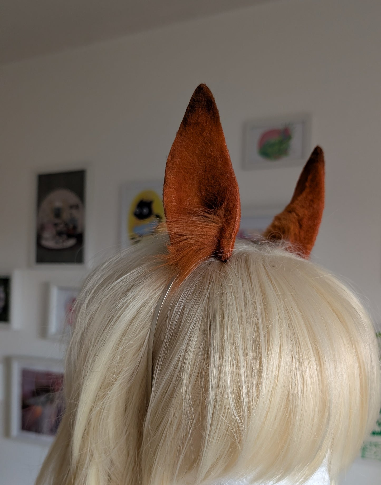 Amber/ Ginger Cosplay Horse Ears