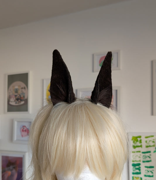 Dark Brown Cosplay Horse Ears