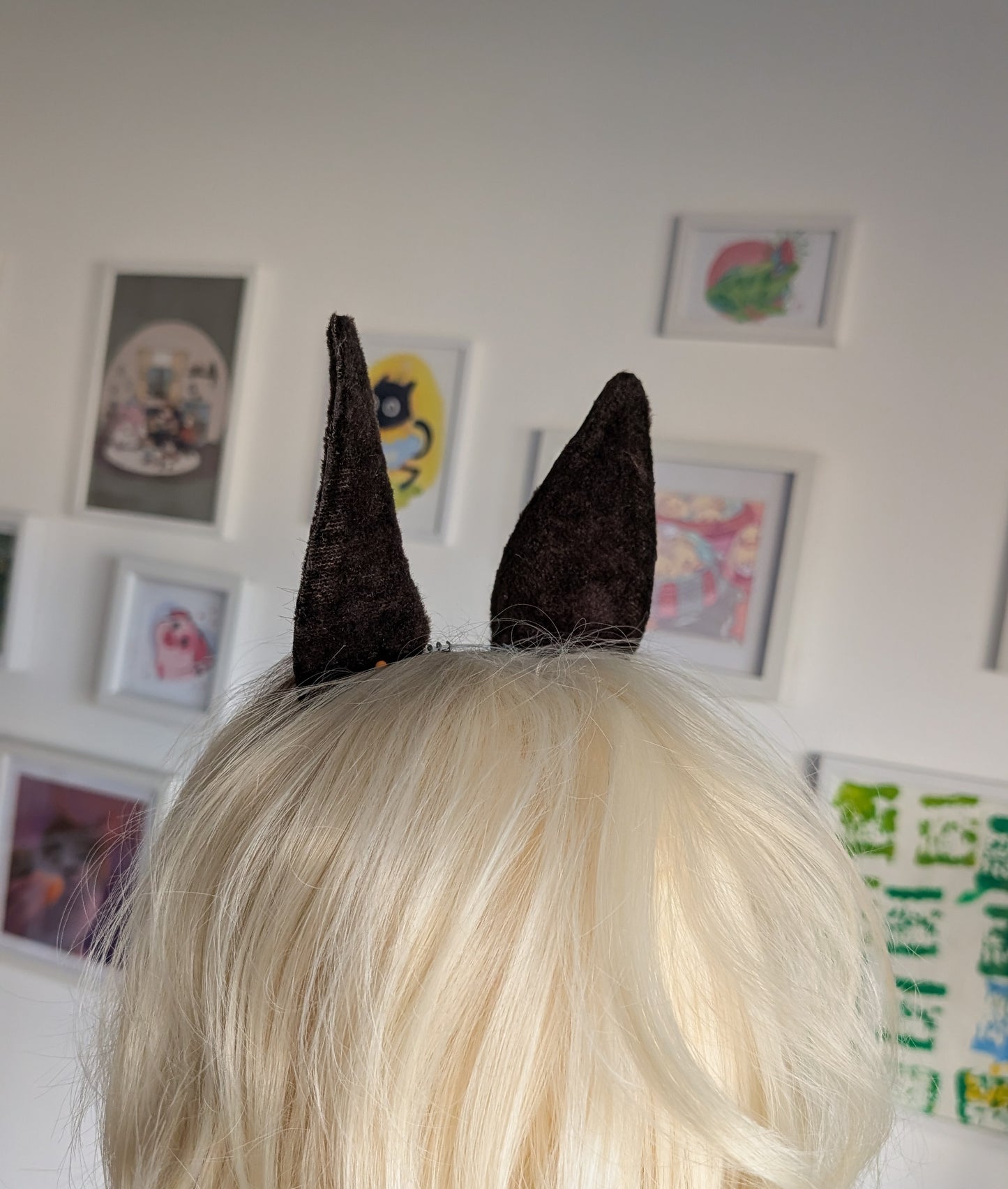 Dark Brown Cosplay Horse Ears