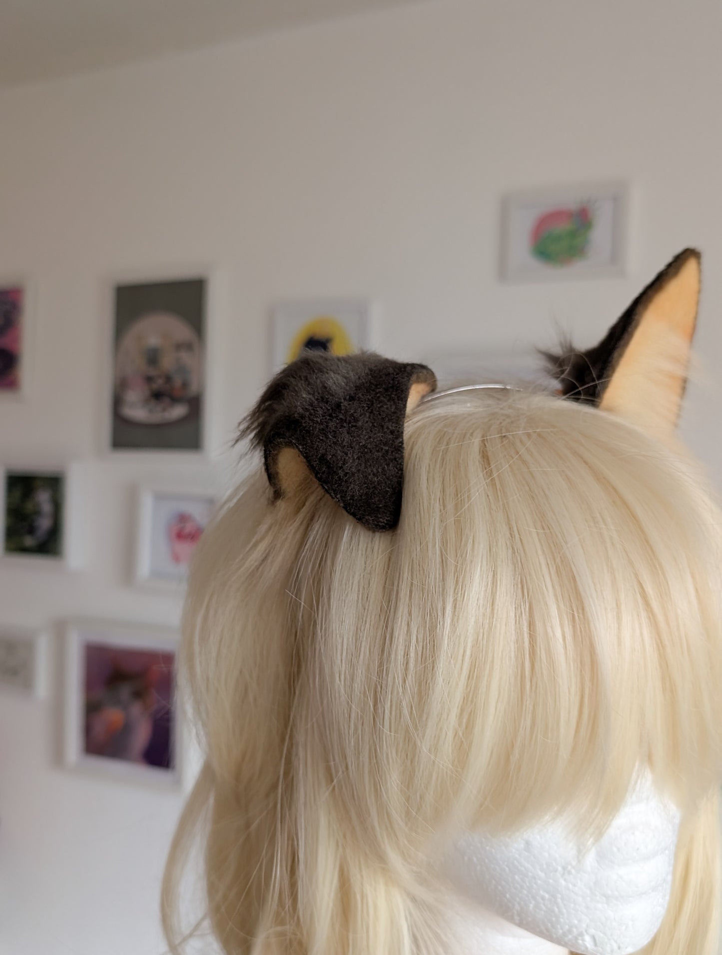 Blonde and Brown Puppy Dog Ears