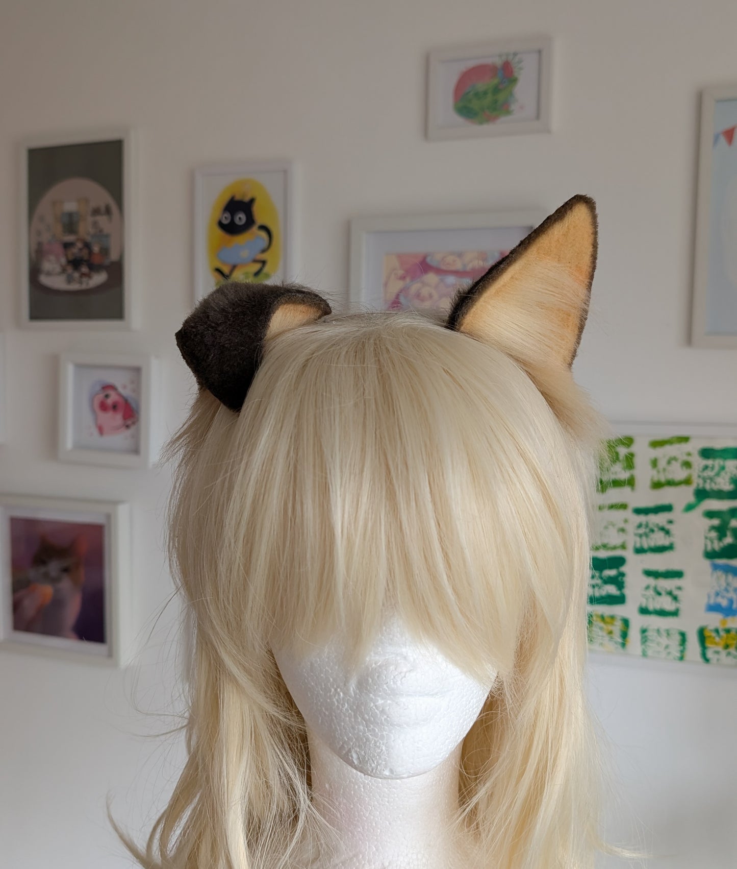Blonde and Brown Puppy Dog Ears