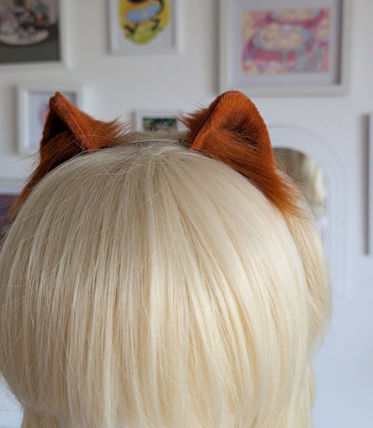 MIcro Amber Kitten Ears