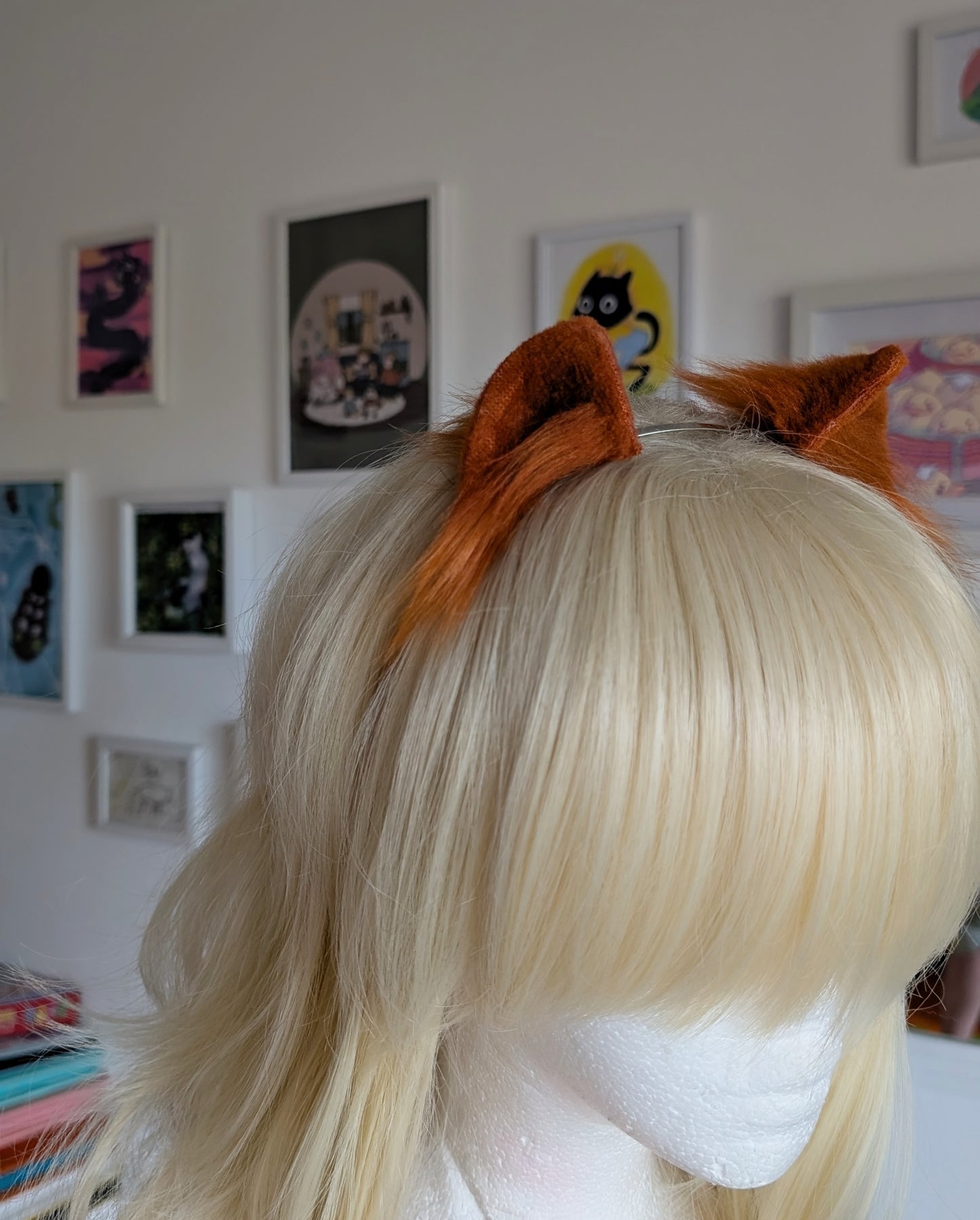 MIcro Amber Kitten Ears