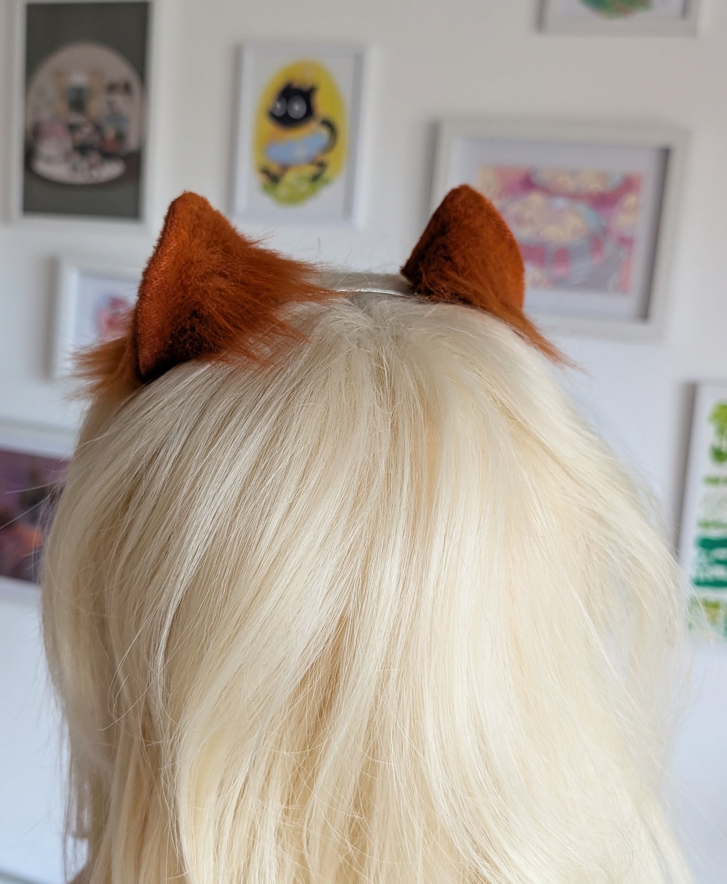 MIcro Amber Kitten Ears