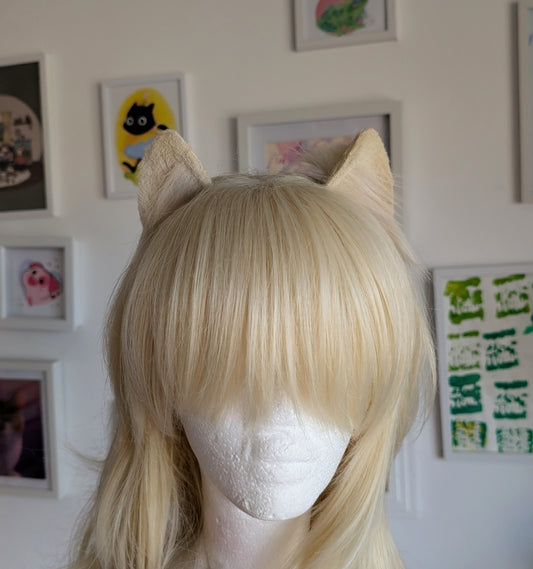 Light Blonde Mini Kitten Ears