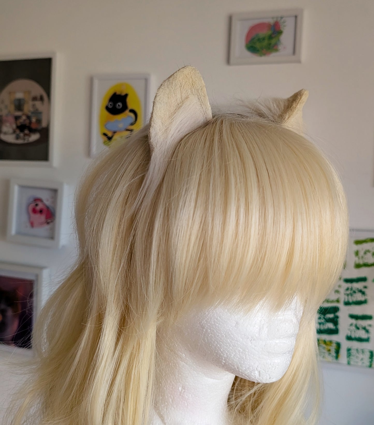 Light Blonde Mini Kitten Ears