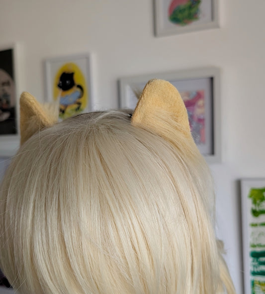 Blonde Mini Kitten Ears